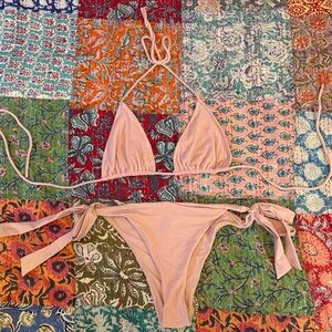 Blackbough Light Pink Bikini Set